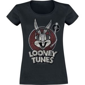 Looney Tunes Bugs Bunny Circle Logo Dámské tričko černá