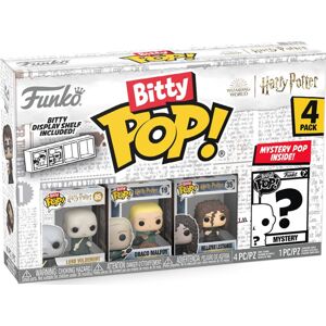 Harry Potter Voldemort, Draco, Bellatrix + Mystery Figur (Bitty Pop! 4 Pack) Vinyl Figuren Sberatelská postava standard