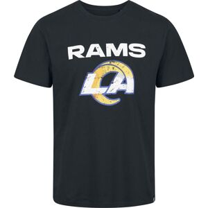 Recovered Clothing NFL Rams Logo Tričko černá