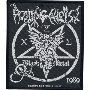 Rotting Christ Black Metal nášivka cerná/bílá