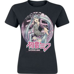 Hatsune Miku Singing To You! Dámské tričko černá