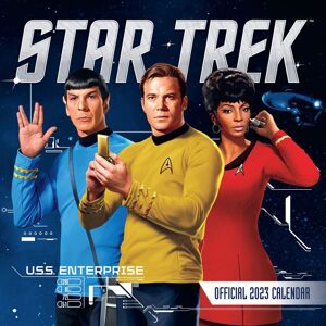 Star Trek Nástěnný kalndář 2023 Nástenný kalendář vícebarevný