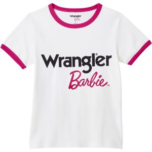 Wrangler Barbie Slim Ringer Tee Dámské tričko bílá