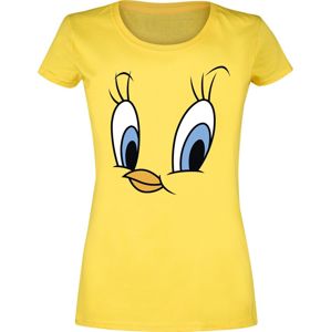 Looney Tunes Tweety Pie Face Dámské tričko žlutá