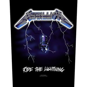 Metallica Ride The Lighting nášivka na záda černá