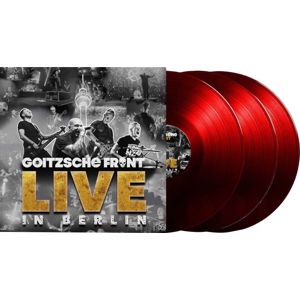 Goitzsche Front Live in Berlin 3-LP červená