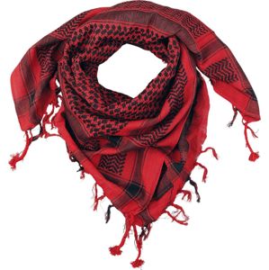 palestinský šátek šátek cervená/cerná