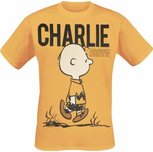 Peanuts Charlie Brown Tričko žlutá