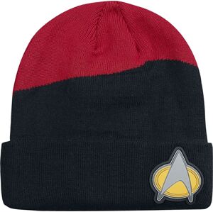 Star Trek The Next Generation Beanie čepice cervená/cerná