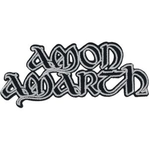Amon Amarth Cut-Out Logo nášivka černá