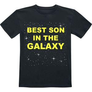 Family & Friends Family & Baby - Kids - Best Son In The Galaxy detské tricko černá