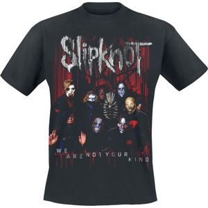 Slipknot Group Photo Tričko černá