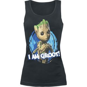 Strážci galaxie 2 - I Am Groot Dámský top černá
