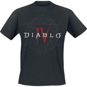 Diablo 4 - Pentagram Tričko černá