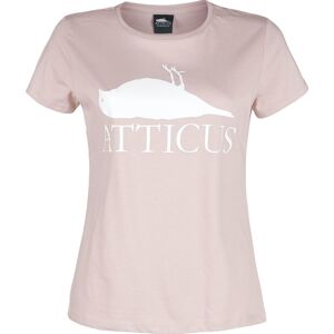 Atticus Basic tričko Brand Logo Dámské tričko světle růžová