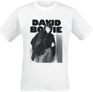 David Bowie WON's Jacket Photograph tricko bílá