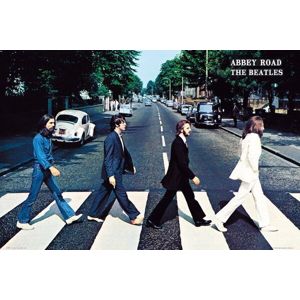 The Beatles Abbey Road plakát vícebarevný