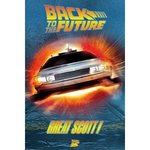 Back To The Future Great Scott plakát vícebarevný