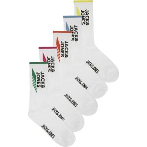 Jack & Jones Tenisové ponožky Luca Ponožky bílá