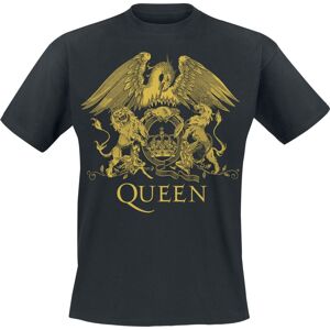 Queen Classic Crest Tričko černá