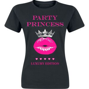 Party Princess - luxusní edice dívcí tricko černá