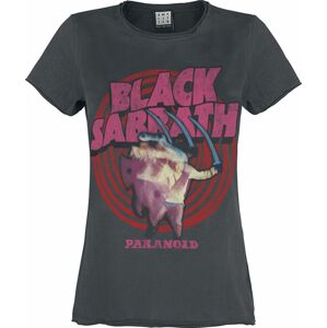 Black Sabbath Amplified Collection - Paranoid Dámské tričko charcoal