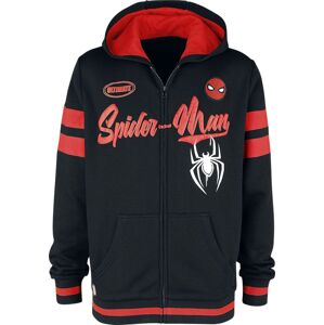 Spider-Man Spider Logo Mikina s kapucí na zip černá