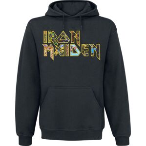 Iron Maiden Eddies Logo Mikina s kapucí černá