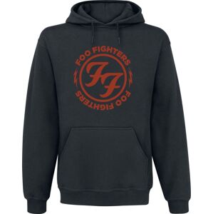 Foo Fighters Logo Red Circle Mikina s kapucí černá