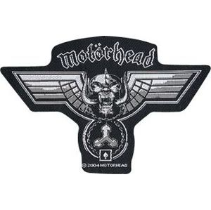 Motörhead Motörhead Logo nášivka cerná/bílá