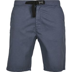 Urban Classics Chinos šortky s opaskem a kalhotami rovného střihu Kraťasy modrá