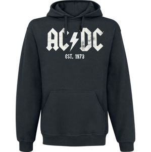 AC/DC Est. 1973 Mikina s kapucí černá