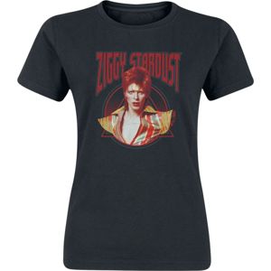 David Bowie Zaggy Stardust Dámské tričko černá
