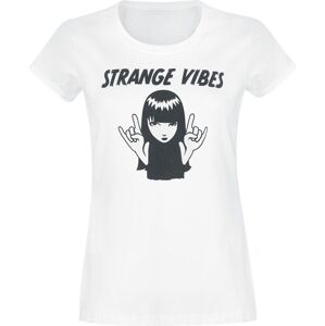 Emily The Strange Strange Vibes Dámské tričko bílá