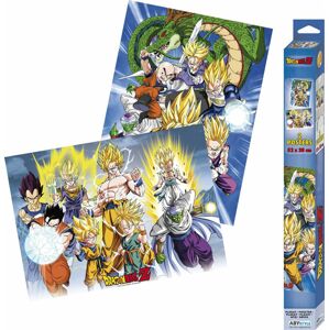 Dragon Ball Sada 2 ks plakátů Z - Groups - Chibi Design plakát vícebarevný