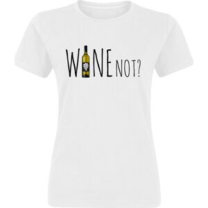 Alcohol & Party Wine Not? Dámské tričko bílá