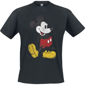 Mickey & Minnie Mouse Vintage Mickey Tričko černá