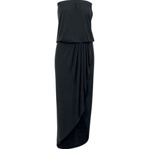Urban Classics Ladies Viscose Bandeau Dress šaty černá