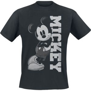 Mickey & Minnie Mouse Hanging Around Tričko černá