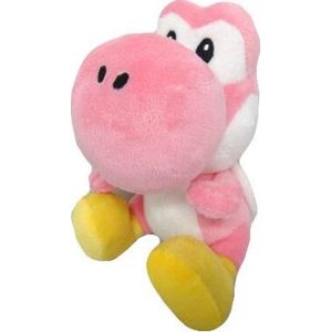 Super Mario Pink Yoshi plyšová figurka standard