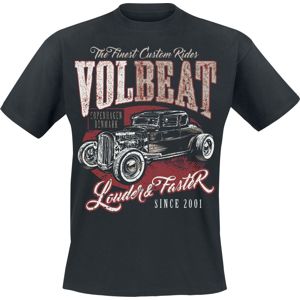Volbeat Louder And Faster Tričko černá