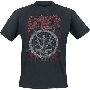 Slayer Divine Skeleton Tričko černá