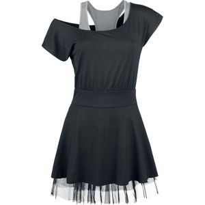 Black Premium by EMP Síťovinové šaty Šaty černá