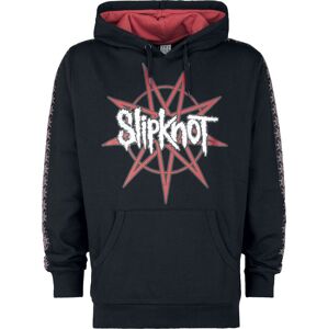 Slipknot Amplified Collection - Mens Taped Fleece Hoodie Mikina s kapucí černá