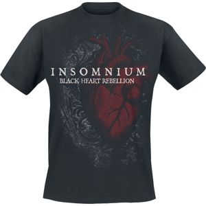 Insomnium Black Heart Rebellion Tričko černá