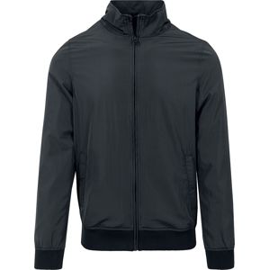 Urban Classics Nylon Training Jacket Tepláková bunda černá