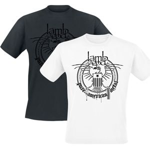 Lamb Of God Skeleton Eagle - Doppelpack Tričko cerná/bílá