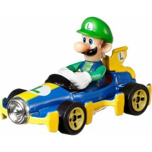 Super Mario Mario Kart Hot Wheels Diecast Modellauto 1/64 - Luigi (Mach 8) akcní figurka vícebarevný