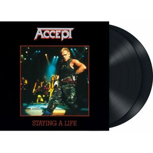 Accept Staying a life 2-LP černá