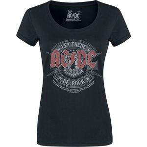 AC/DC Let There Be Rock Dámské tričko černá